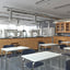 3D classroom laboratory model