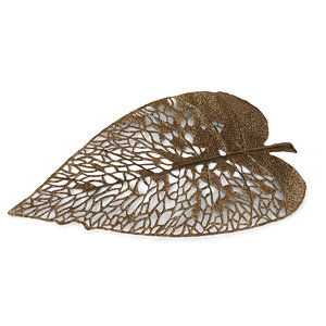 3D phillips birch leaf model