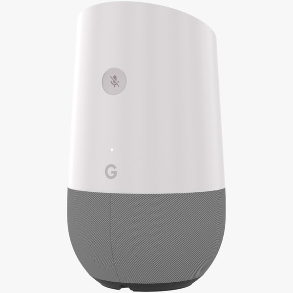 google home speaker 3D model