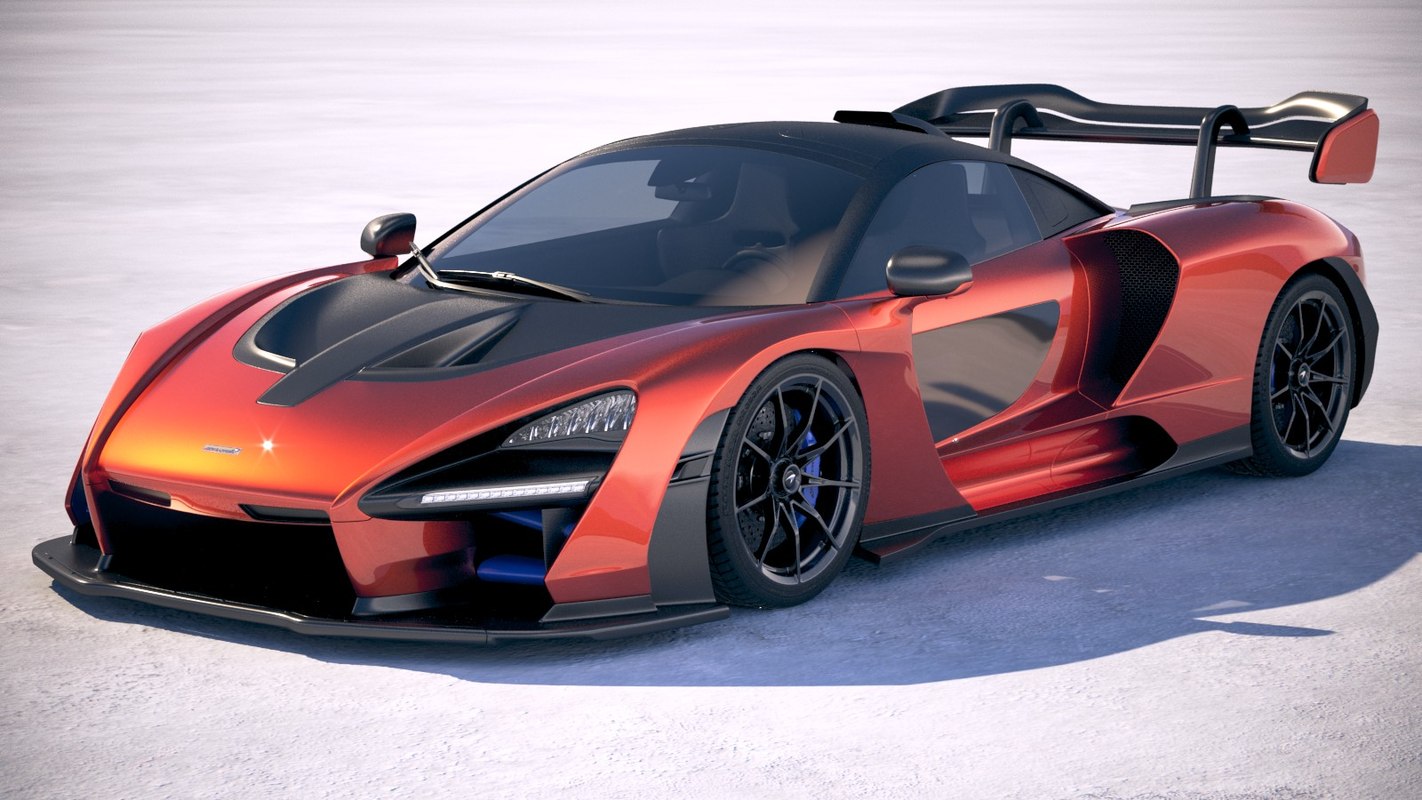 Mclaren Senna 2019 3d Model Turbosquid 1237157 