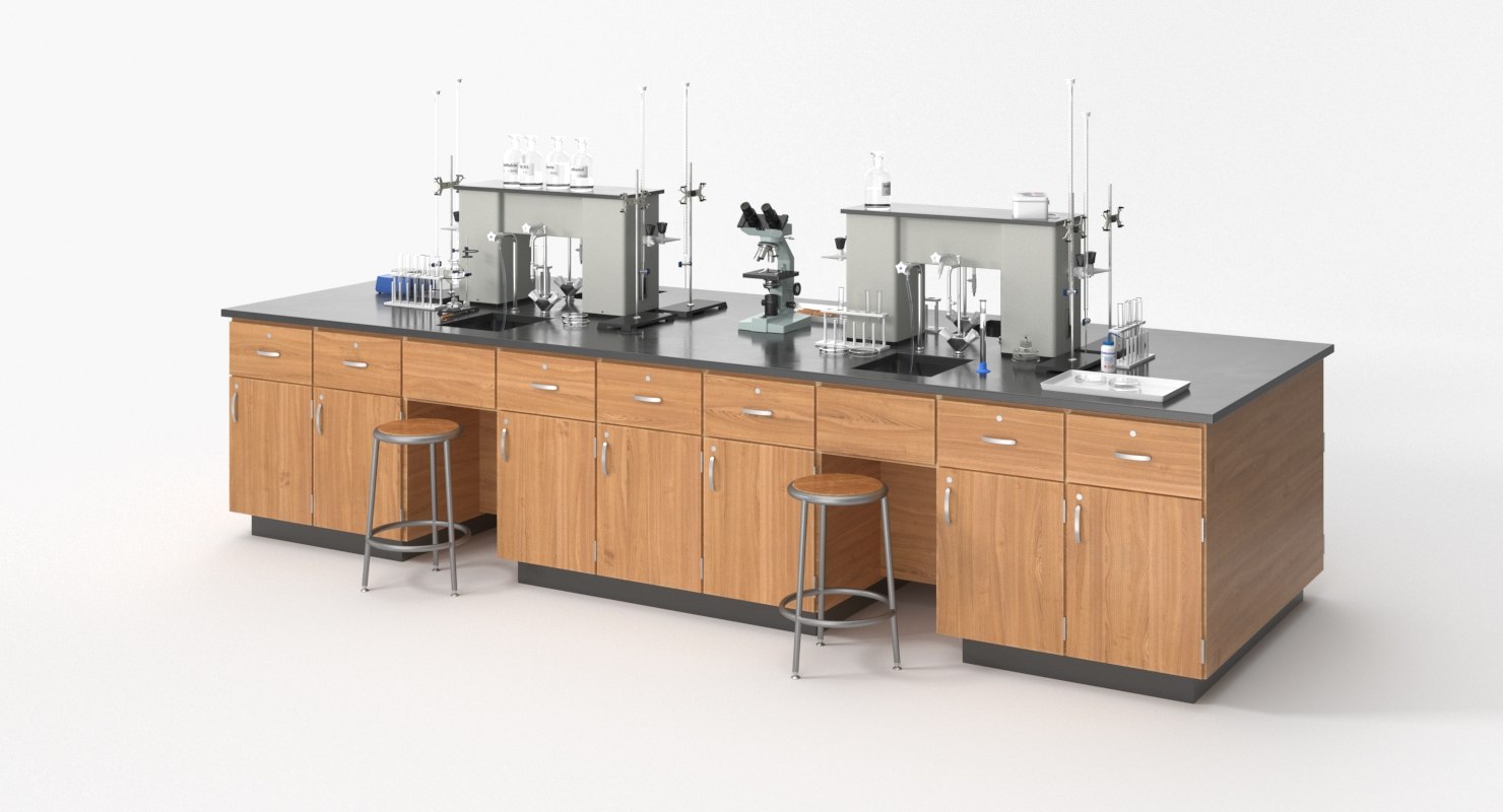 Realistic laboratory table 3D TurboSquid 1237244