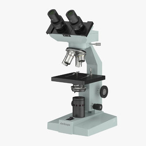 3D realistic microscope model