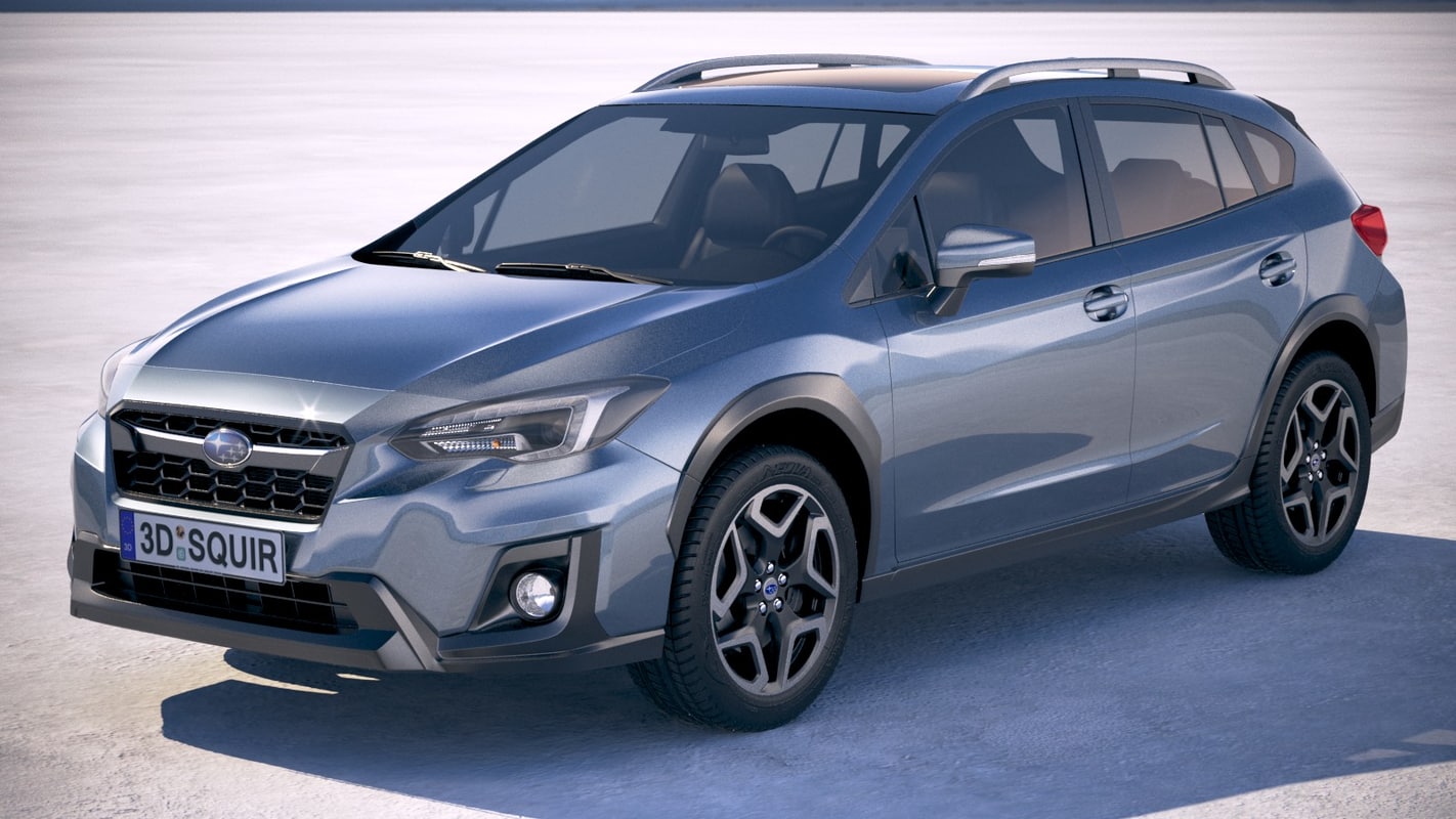 Subaru xv 2018 3D model - TurboSquid 1237411