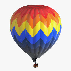 hot air balloon model