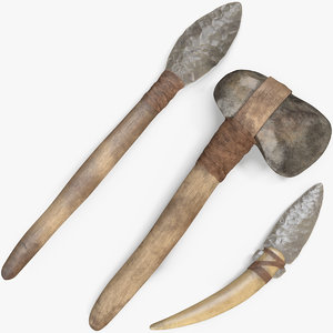 ancient tools 3D model