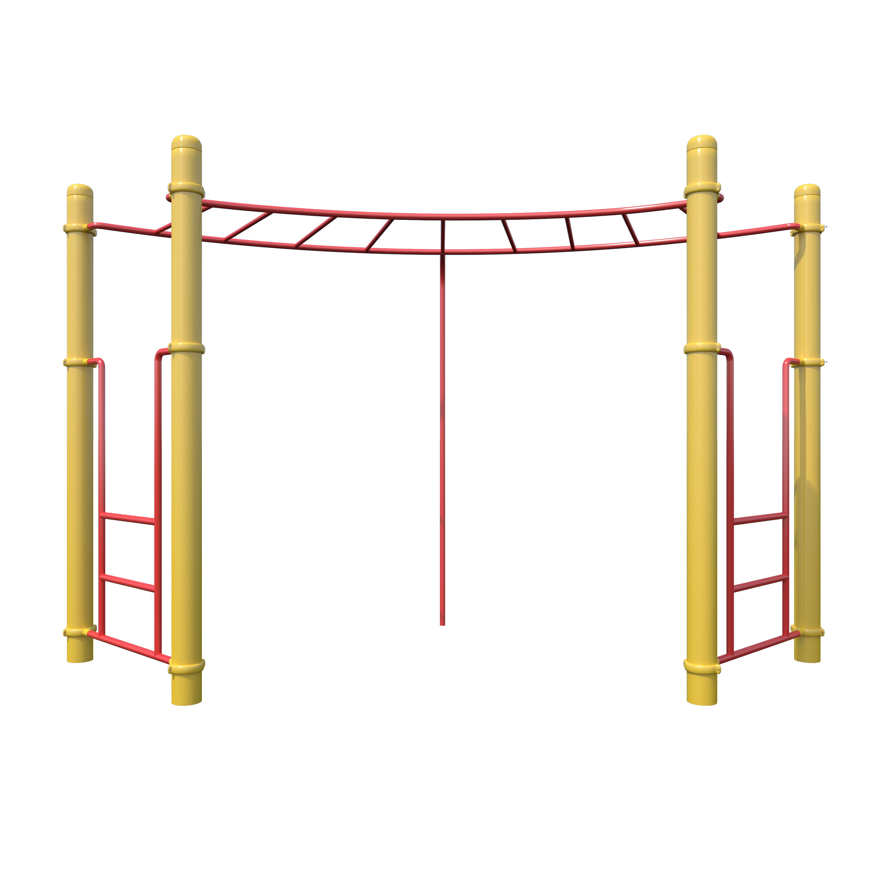 Children playground monkey bars model TurboSquid 1237578