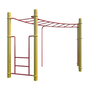 children playground monkey bars model