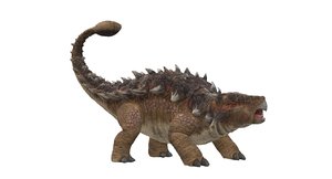 ankylosaurus dinosaur 3D model