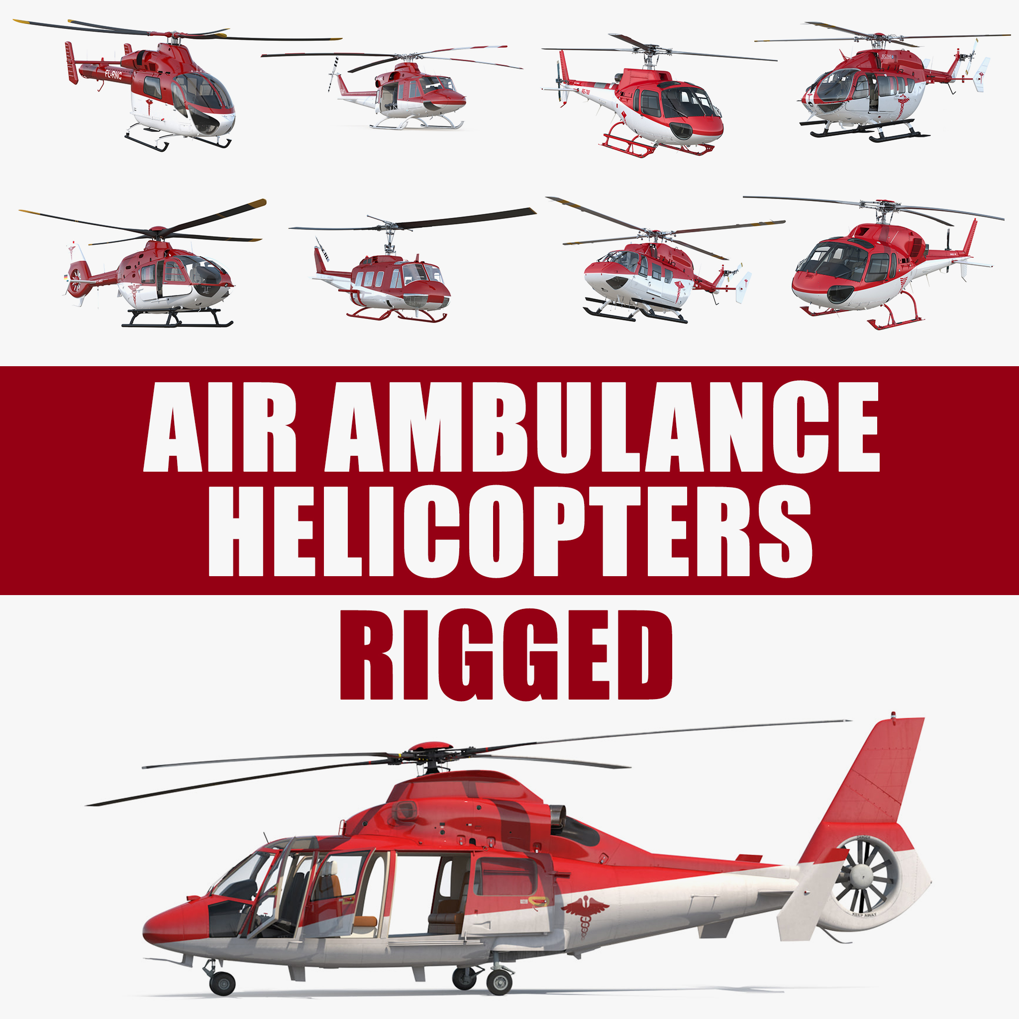 toy air ambulance helicopter