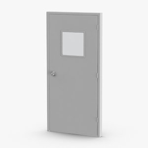 commercial-doors---door-3-closed model