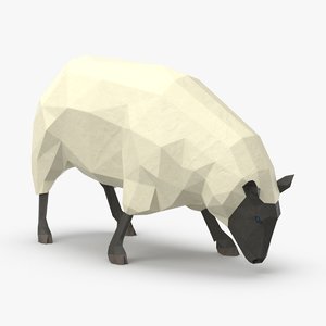 3D sheep---grazing model