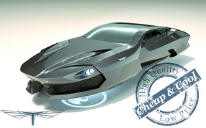 hover car 3D model