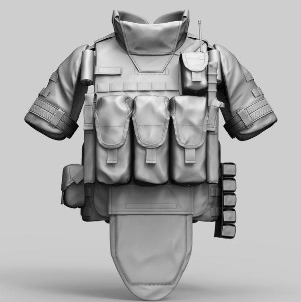 3D bulletproof 6b43 ratnik russian army