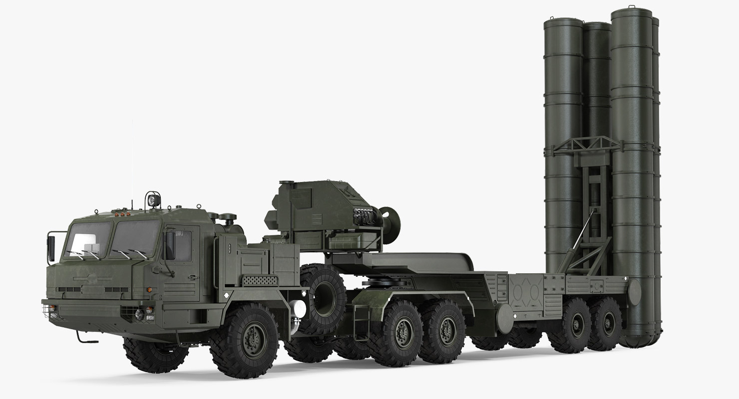 3D s-400 triumf launch vehicle model - TurboSquid 1238173