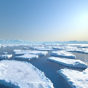 3D scene ice model