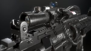 m4a1 carbine m4 3D model