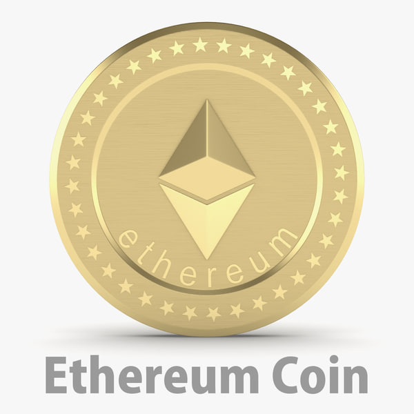 coin eth 3D model