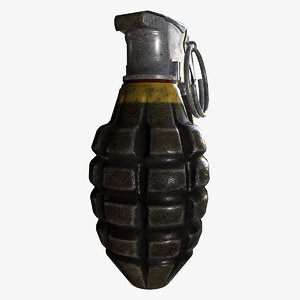 grenade mk2 3D model