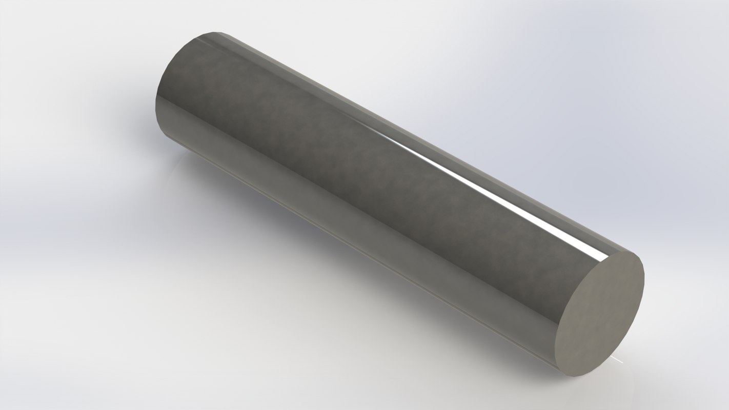 Gudgeon pin v8 engine 3D model TurboSquid 1238719