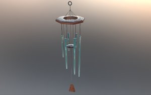 wind bell 3D model