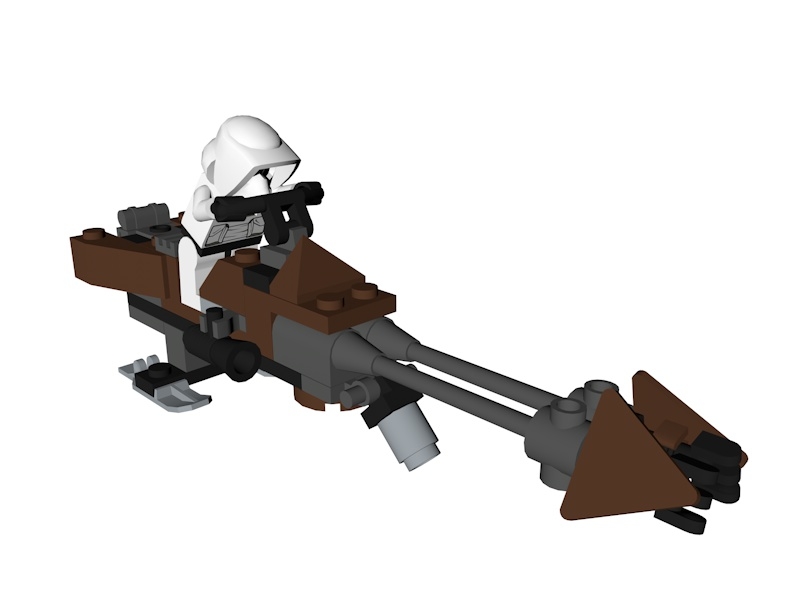 lego star wars speeder bike
