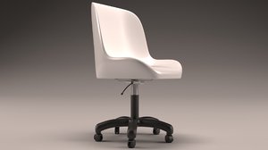 simplistic office chair model