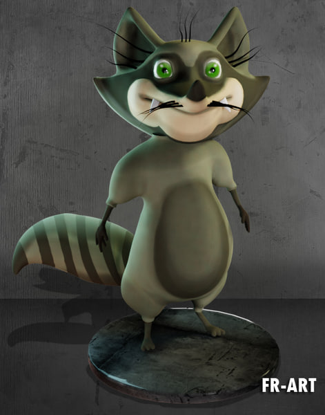 Raccoon 3D Models for Download | TurboSquid