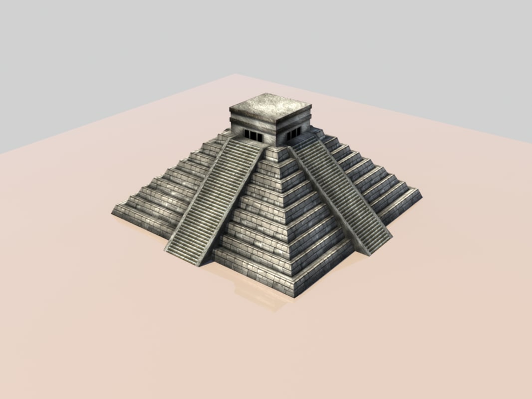 3D chichen itza - TurboSquid 1238909