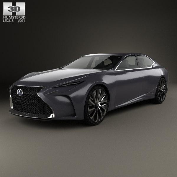 Lexus Lf Fc Lf 3d Model Turbosquid 123