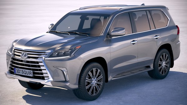 Lexus Lx 570 3d Turbosquid 1239007