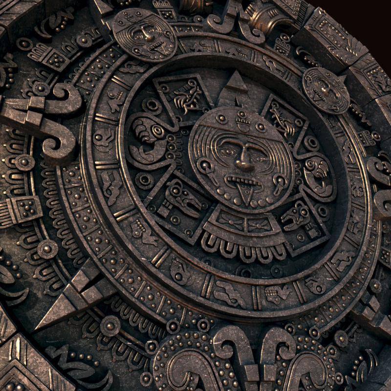 Mayan calendar 3D - TurboSquid 1239143