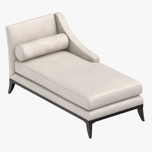 3D classical chaise