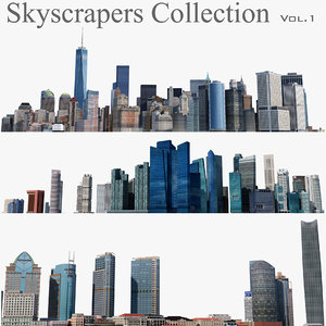 skyscraper 3D model