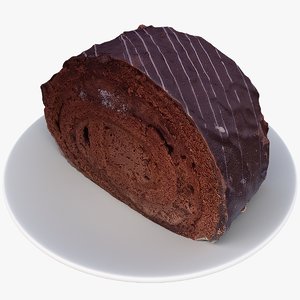 3D chocolate cake