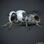 sci-fi robotics bee 3D model