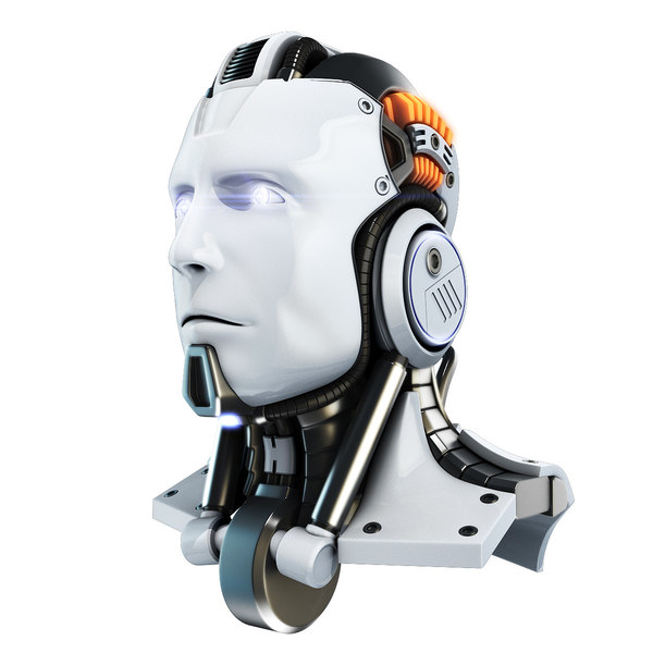 Robot Head 3D Models for Download TurboSquid