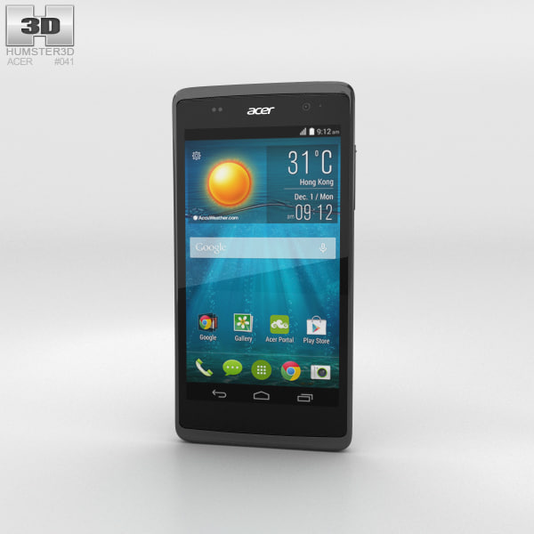 3D acer liquid z500 model