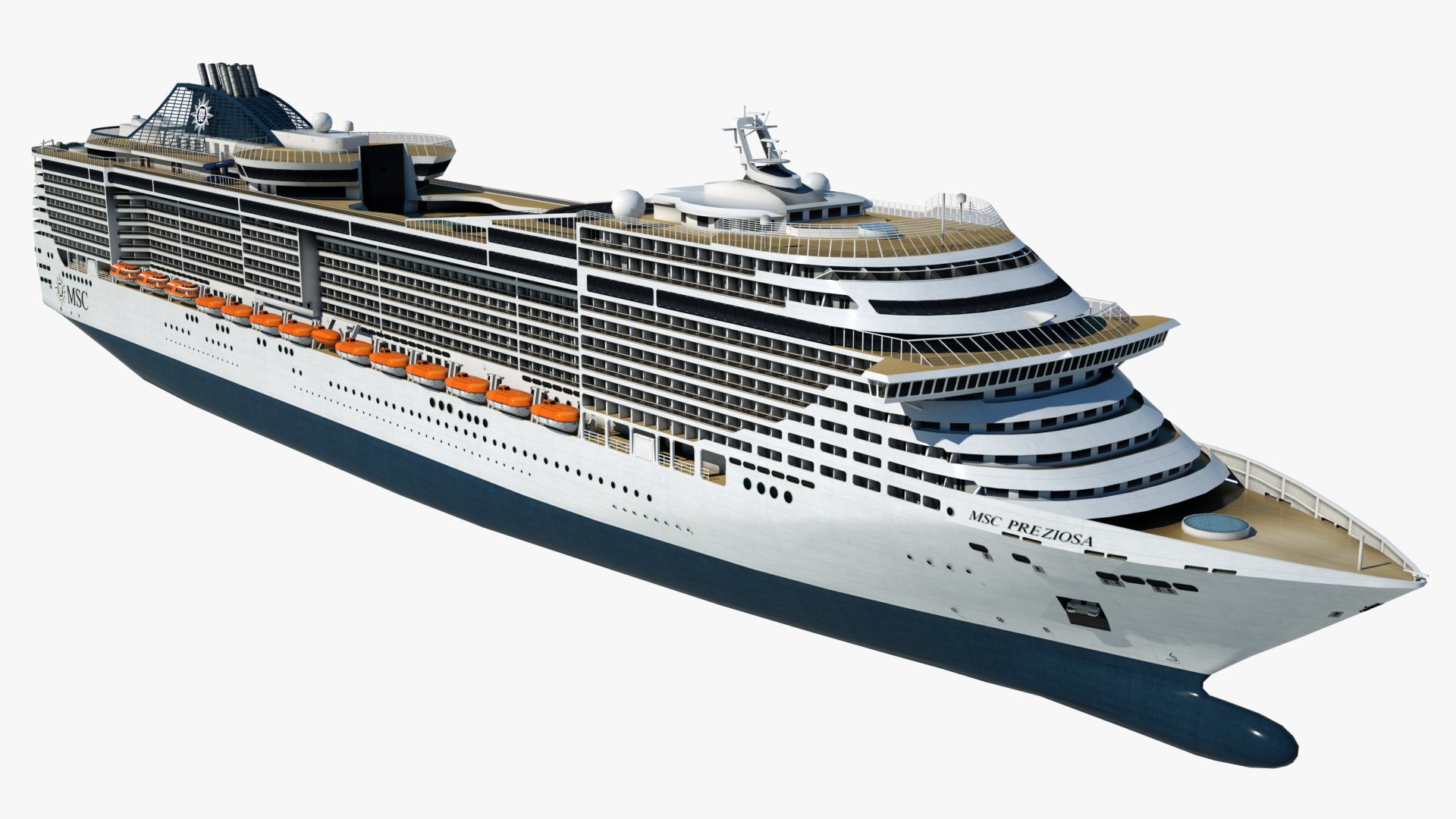 Flotte MSC Croisières : tous les navires & fiches techniques