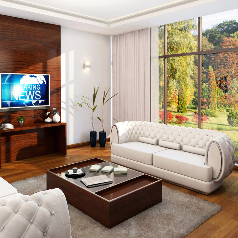 3D model office sitting room TurboSquid 1240187