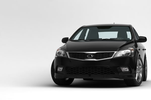 キアシードハットバック3dモデル Turbosquid