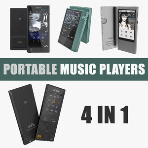 3D portable music players