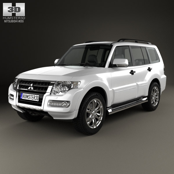 Mitsubishi pajero 3d model