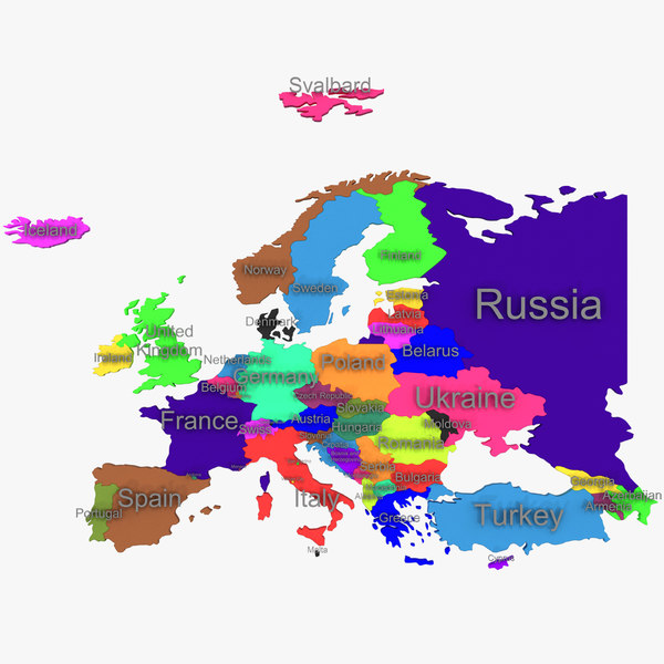 europe 3D