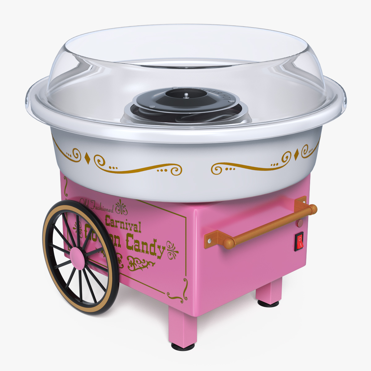 Carnival cotton candy maker model - TurboSquid 1241315