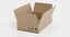 3D cardboard boxes model