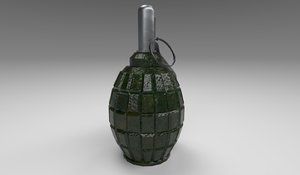 3D model grenade
