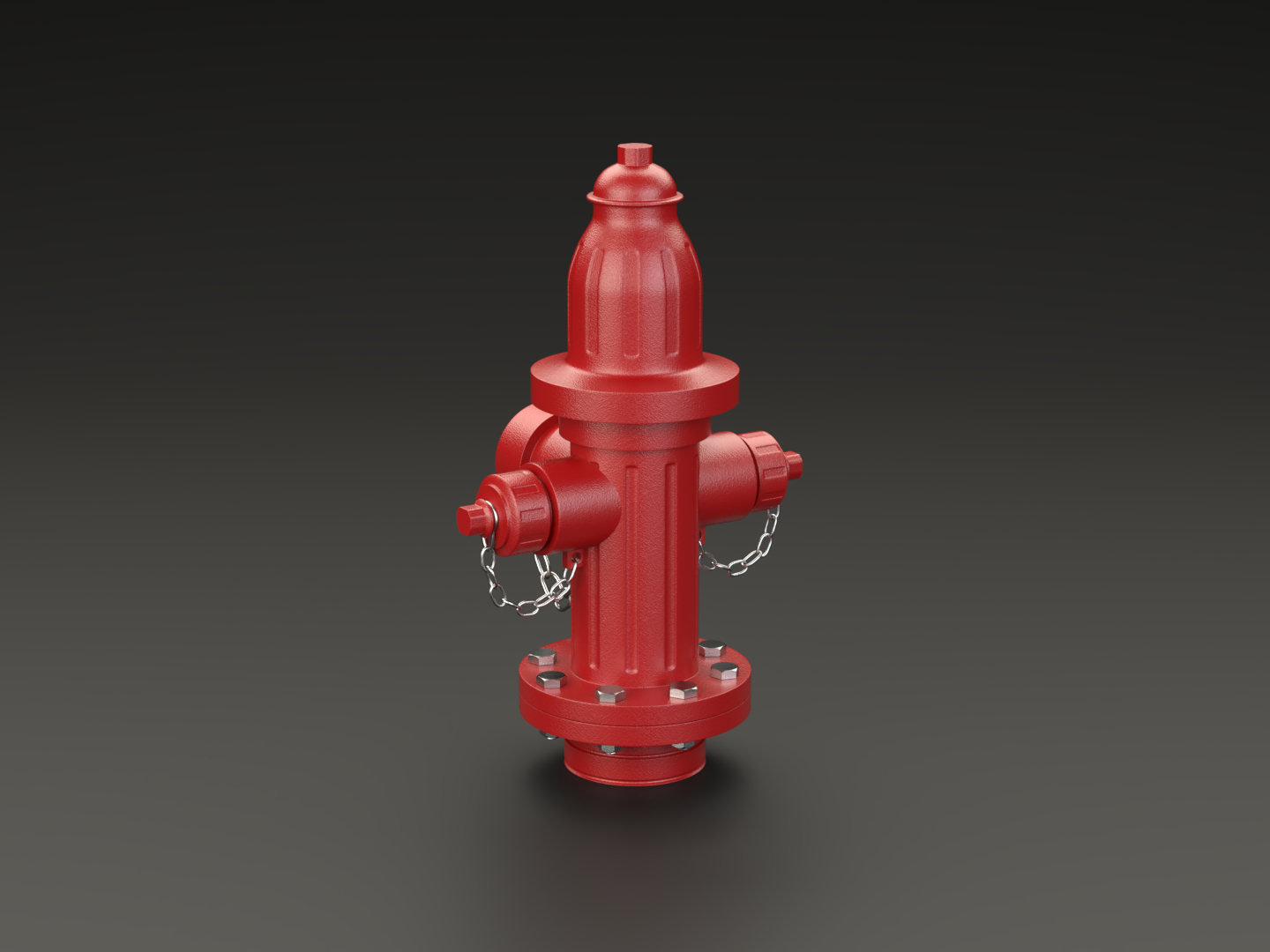 3D модель Пожарный кран - TurboSquid 1241654