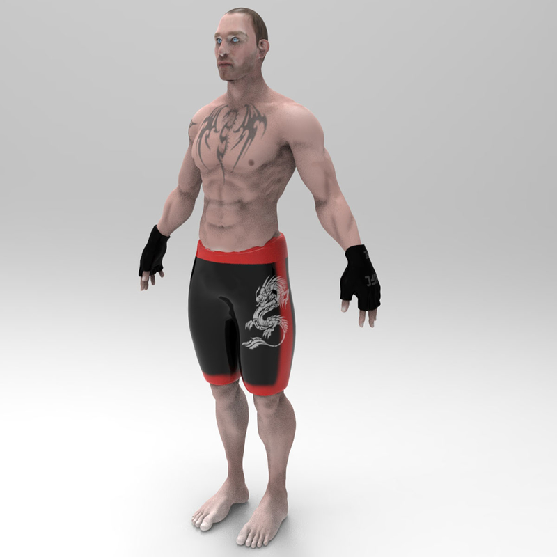 3d Ufc Fighting Turbosquid 1241717 7922