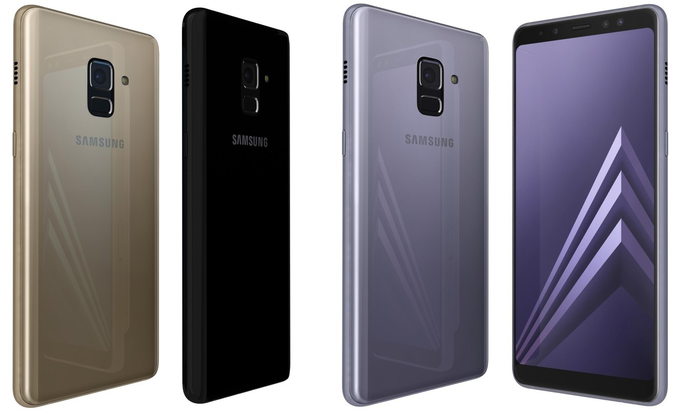 Samsung Galaxy A8 2018 3d Model Turbosquid 1241832 7107