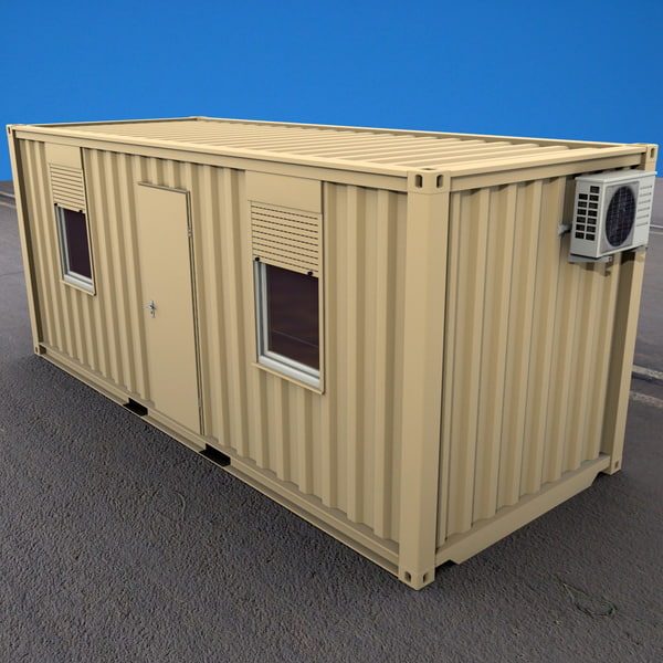 Military Containers 3d Model - Turbosquid 1241943